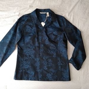French Laundry Silk Button Down